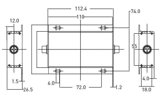 Amplificateur électrique de capteur de pression de piézoélectrique de production